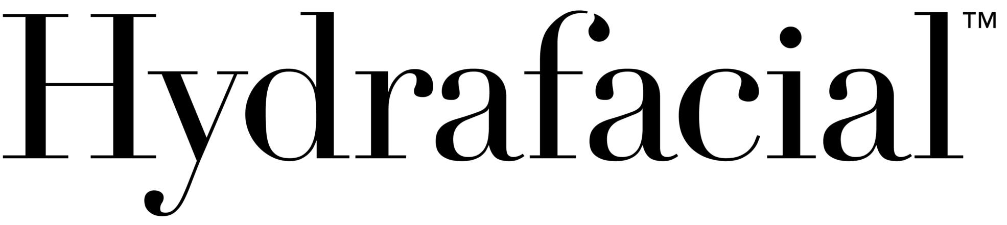Hydrafacial TM Logo: this image has no function